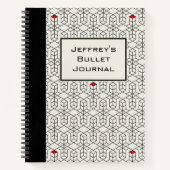  geometrisch bullet journal notitieboek (Voorkant)