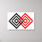 Geometrisch Canvas Afdruk (Voorkant)