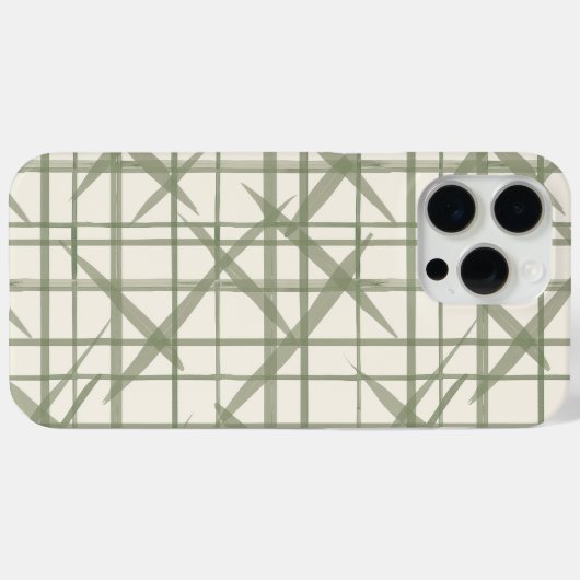 Geometrisch Case-Mate iPhone Case (Achterkant (horizontaal))