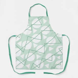 Geometrisch Chevron Strepen Patroon Keuken Schort