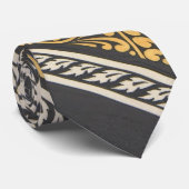 Geometrisch Christopher Dresser Patroon Stropdas (Opgerold)