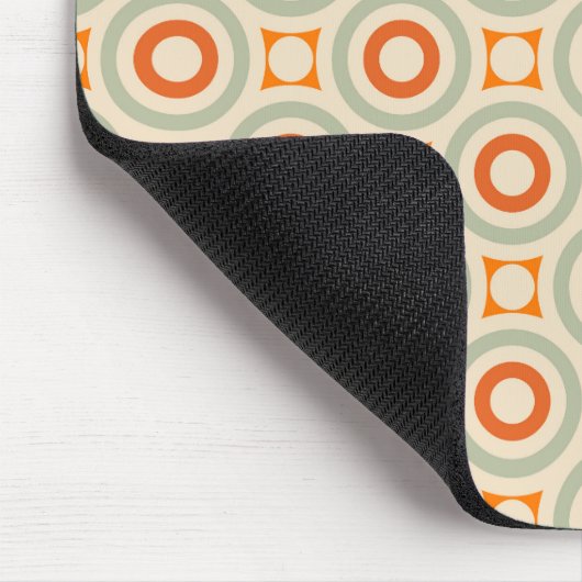  geometrisch cirkelpatroon muismat (Hoek)