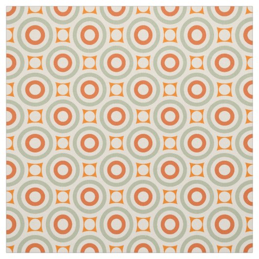 geometrisch cirkelpatroon stof (Swatch)