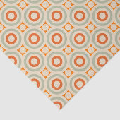 geometrisch cirkelpatroon tissuepapier (Detail)