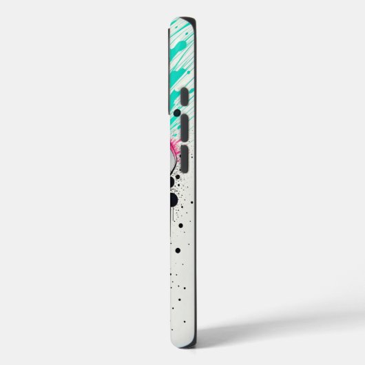 Geometrisch contrast. Case-Mate iPhone case (Achterkant / Links)