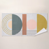 Geometrisch daglicht III Badhanddoek (Badhanddoek)