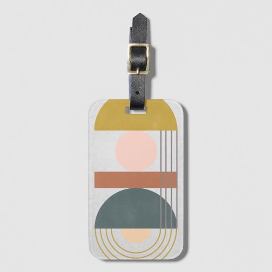 Geometrisch daglicht III Bagagelabel (Voorkant (verticaal))