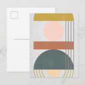 Geometrisch daglicht III Briefkaart (Voorkant / Achterkant)