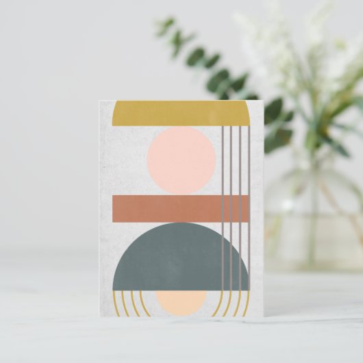 Geometrisch daglicht III Briefkaart (Staand voorkant)