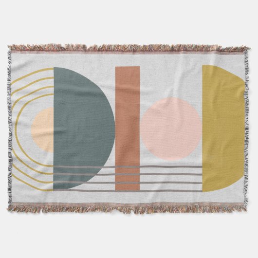 Geometrisch daglicht III Deken (Voorkant)