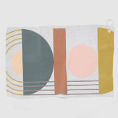 Geometrisch daglicht III Golfhanddoek (Horizontaal)