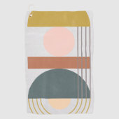 Geometrisch daglicht III Golfhanddoek (Voorkant)