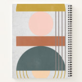 Geometrisch daglicht III Notitieboek (Achterkant)