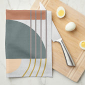 Geometrisch daglicht III Theedoek (Quarter Fold)