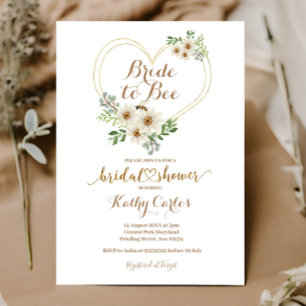 Geometrisch Daisy Vrijgezellenfeest van Bride to B Kaart
