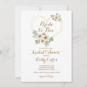 Geometrisch Daisy Vrijgezellenfeest van Bride to B Kaart (Voorkant)