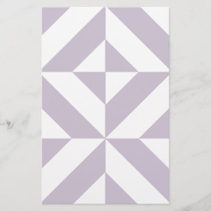 Geometrisch decoderpatroon van Bleek-koellade Briefpapier