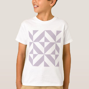 Geometrisch decoderpatroon van Bleek-koellade T-shirt
