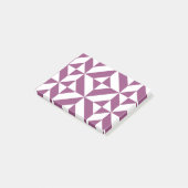 Geometrisch decoderpatroon wapengrafiek post-it® notes (Schuin)