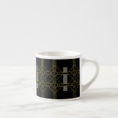 geometrisch decopatroon espresso kop (Rechts)