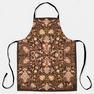 Geometrisch decoratief sierpatroon. Abstract Schort