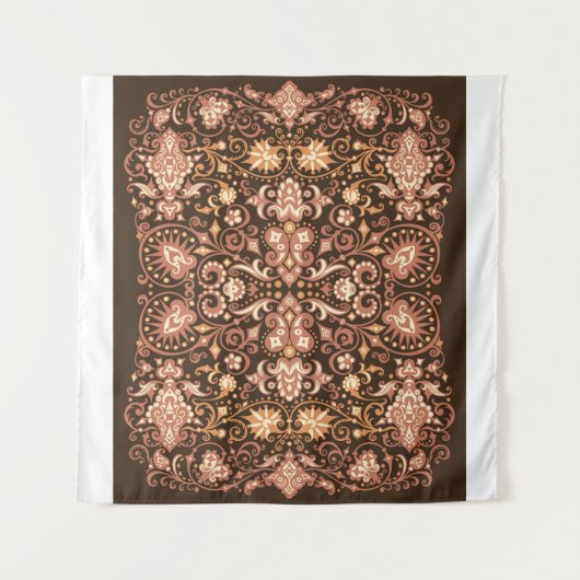Geometrisch decoratief sierpatroon. Abstract Wandkleed (Voorkant)