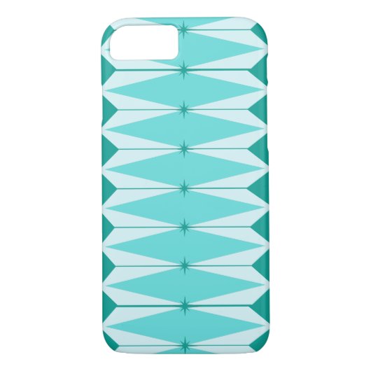 Geometrisch Diamanten & Starbursts iPhone iPad Case-Mate iPhone Case (Achterkant)