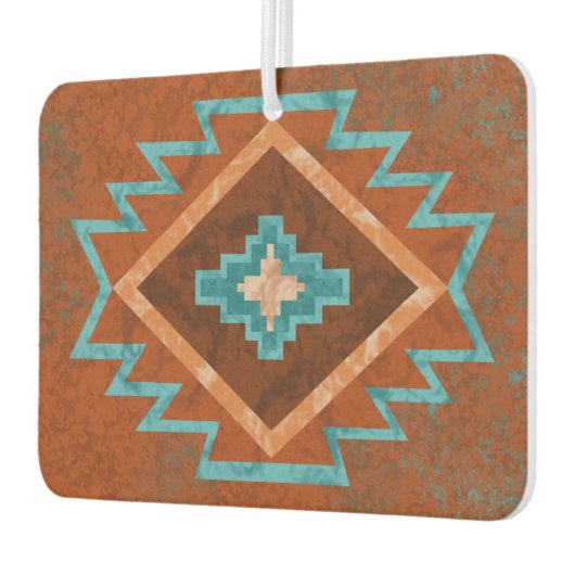 Geometrisch diamantontwerp voor de zuidwestkust va luchtverfrisser (Links)