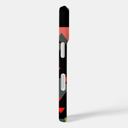 geometrisch driehoekig patroon Case-Mate iPhone case (Achterkant / Rechts)