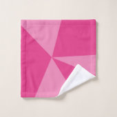 Geometrisch driehoekspatroon bad handdoek (Wasdoekje)