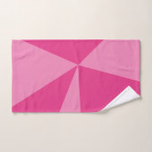 Geometrisch driehoekspatroon bad handdoek (Handdoek)