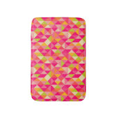 Geometrisch driehoekspatroon badmat (Voorkant Verticaal)