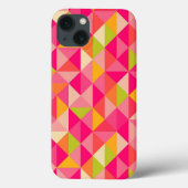 Geometrisch driehoekspatroon Case-Mate iPhone case (Achterkant)