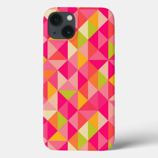 Geometrisch driehoekspatroon Case-Mate iPhone case (Achterkant)