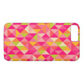 Geometrisch driehoekspatroon Case-Mate iPhone case (Achterkant (Horizontaal))
