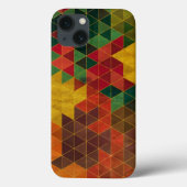 Geometrisch driehoekspatroon Case-Mate iPhone case (Achterkant)