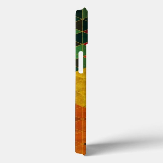 Geometrisch driehoekspatroon Case-Mate iPhone case (Achterkant / Rechts)