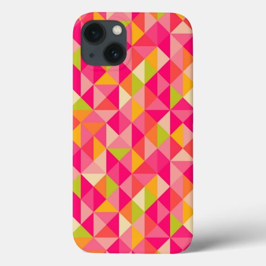 Geometrisch driehoekspatroon Case-Mate iPhone case (Achterkant)