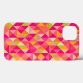 Geometrisch driehoekspatroon Case-Mate iPhone case (Achterkant (horizontaal))