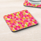 Geometrisch driehoekspatroon drankjes onderzetter (Linkerzijde)