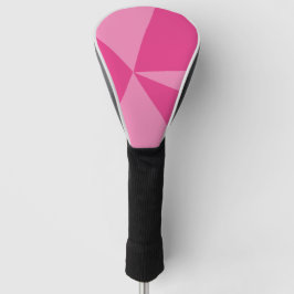 Geometrisch driehoekspatroon golfheadcover