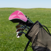 Geometrisch driehoekspatroon golfheadcover (Insitu)