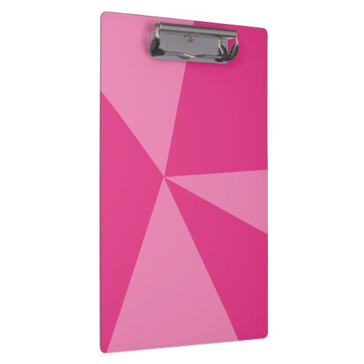 Geometrisch driehoekspatroon klembord (Rechts)