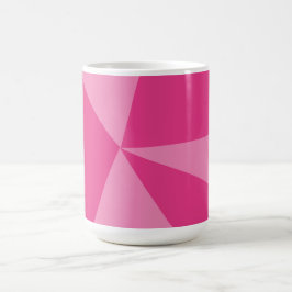 Geometrisch driehoekspatroon koffiemok