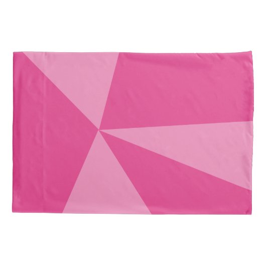 Geometrisch driehoekspatroon kussensloop (Achterkant)