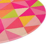 Geometrisch driehoekspatroon snijplank (Hoek)