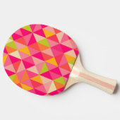 Geometrisch driehoekspatroon tafeltennisbatje (Zijkant)