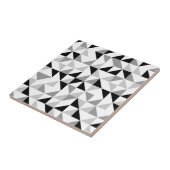 Geometrisch driehoekspatroon tegeltje (Zijkant)