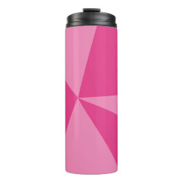 Geometrisch driehoekspatroon thermosbeker