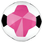 Geometrisch driehoekspatroon voetbal (Gedraaid)